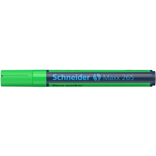 Krétamarker, 2-3 mm, SCHNEIDER "Maxx 265", világos zöld
