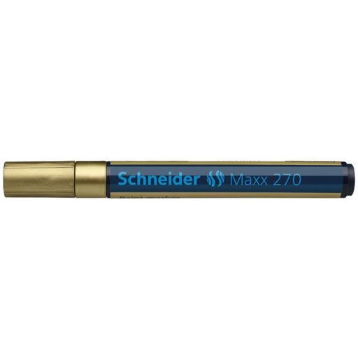 Lakkmarker, 1-3 mm, SCHNEIDER "Maxx 270", arany