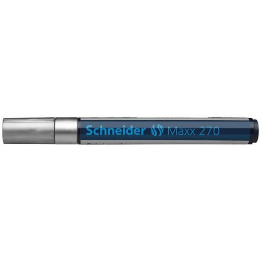 Lakkmarker, 1-3 mm, SCHNEIDER "Maxx 270", ezüst