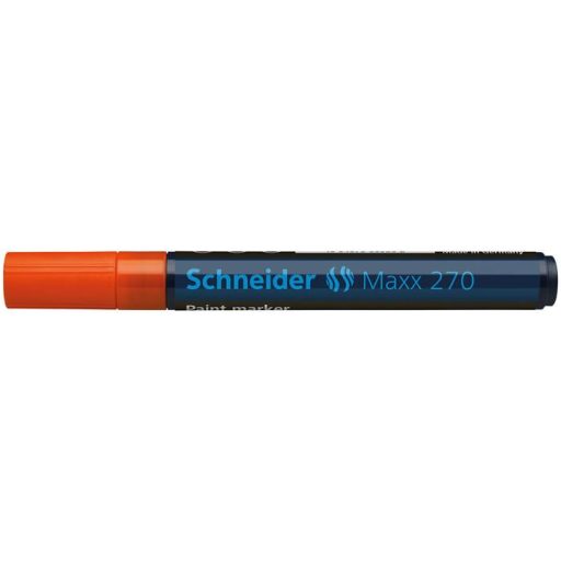 Lakkmarker, 1-3 mm, SCHNEIDER "Maxx 270", narancssárga