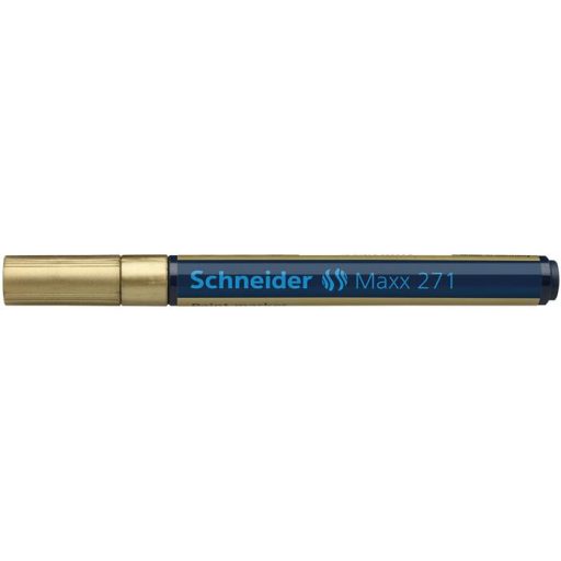 Lakkmarker, 1-2 mm, SCHNEIDER "Maxx 271", arany