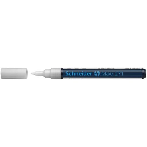 Lakkmarker, 1-2 mm, SCHNEIDER "Maxx 271", fehér