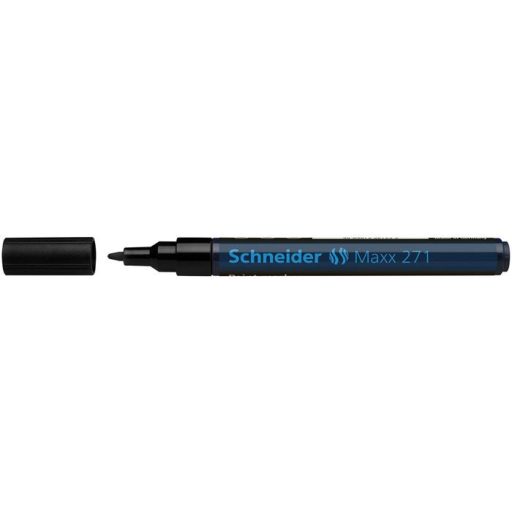 Lakkmarker, 1-2 mm, SCHNEIDER "Maxx 271", fekete
