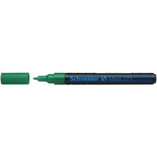 Lakkmarker, 1-2 mm, SCHNEIDER "Maxx 271", zöld