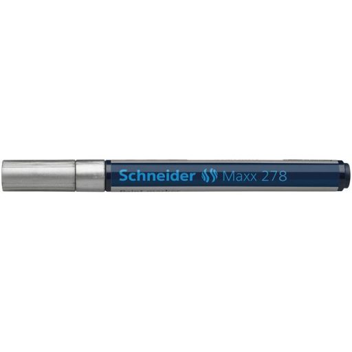 Lakkmarker, 0,8 mm, SCHNEIDER "Maxx 278", ezüst