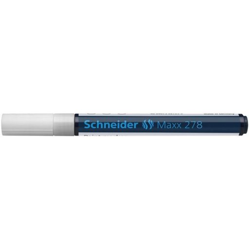 Lakkmarker, 0,8 mm, SCHNEIDER "Maxx 278", fehér