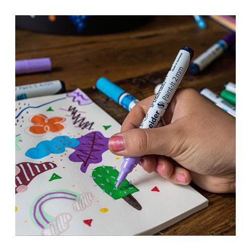 Dekormarker, akril, 2 mm, SCHNEIDER "Paint-It 310", fekete