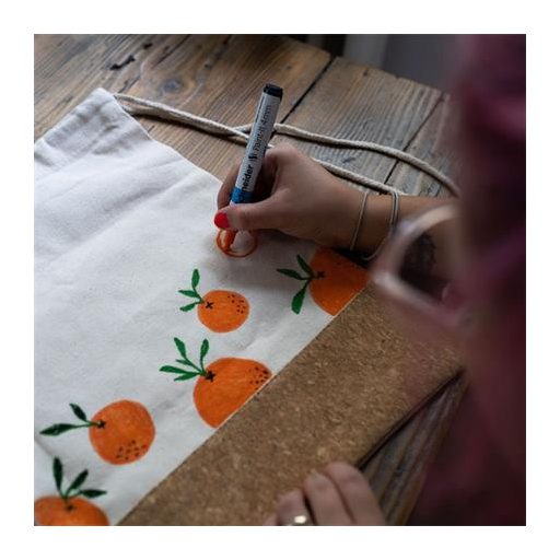 Dekormarker, akril, 4 mm, SCHNEIDER "Paint-It 320", fekete