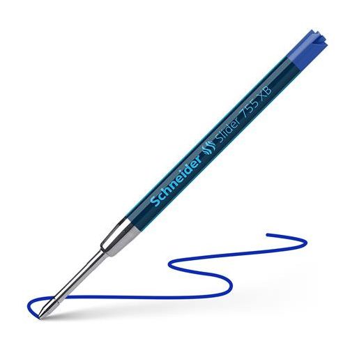 Golyóstollbetét, 0,7 mm, SCHNEIDER "Slider 755 XB", kék