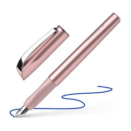 Töltőtoll, M-es, SCHNEIDER "Ceod Shiny", gyöngyház rózsaszín