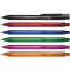 Golyóstoll, 0,5 mm, nyomógombos, SCHNEIDER "Fave", vegyes színek