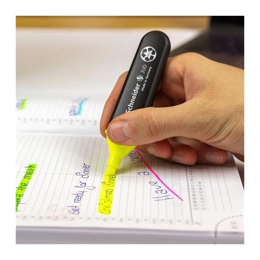 Szövegkiemelő, 1-5 mm, SCHNEIDER "Job 150", narancssárga