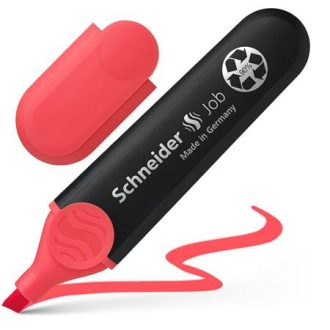  Szövegkiemelő, 1-5 mm, SCHNEIDER "Job 150", piros