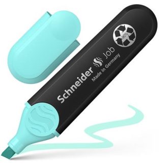   Szövegkiemelő, 1-5 mm, SCHNEIDER "Job Pastel", türkizkék