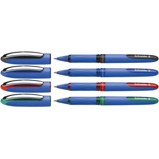 Rollertoll készlet, 0,5 mm, SCHNEIDER "One Hybrid C", 4 szín