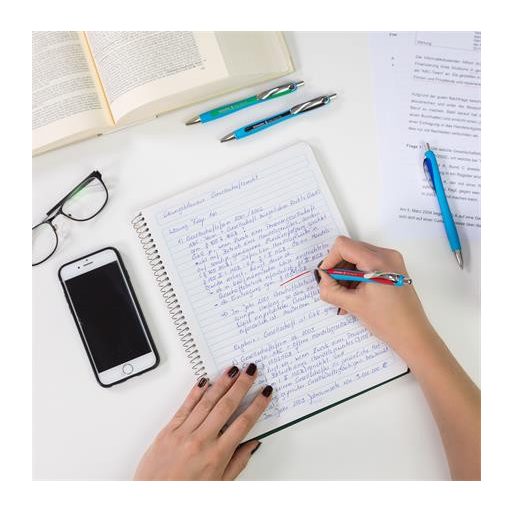 Golyóstoll, 0,7 mm, nyomógombos, SCHNEIDER "Slider Rave XB", zöld