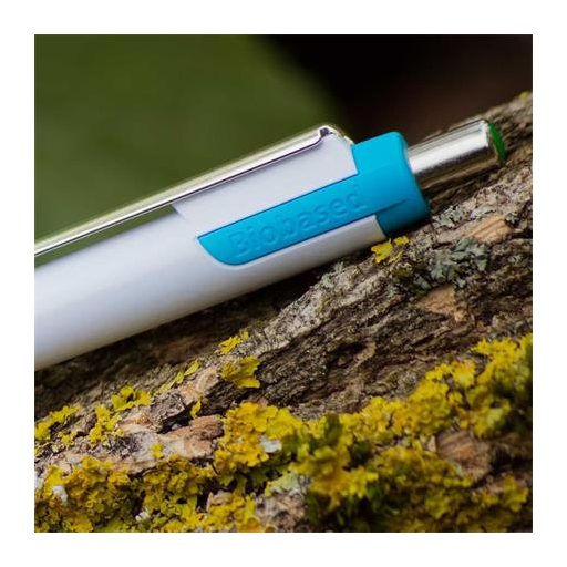 Golyóstoll, 0,7 mm, nyomógombos, SCHNEIDER "Slider Xite", kék