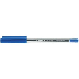   Golyóstoll, 0,5 mm, kupakos, SCHNEIDER "Tops 505 M", kék
