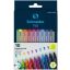 Golyóstoll készlet, 0,5 mm, kupakos, SCHNEIDER "Vizz", vegyes színek