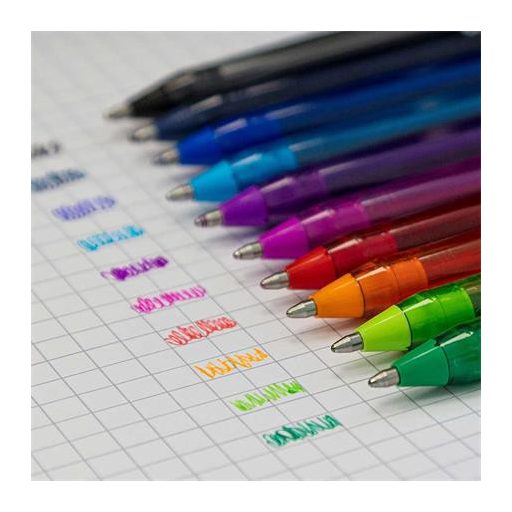 Golyóstoll készlet, 0,5 mm, kupakos, SCHNEIDER "Vizz", vegyes színek