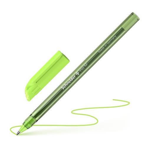 Golyóstoll készlet, 0,5 mm, kupakos, SCHNEIDER "Vizz", vegyes színek
