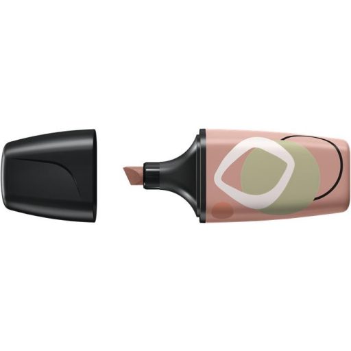 Szövegkiemelő, 1-4 mm, STABILO "Boss Mini Nature vibes", sötétbarna