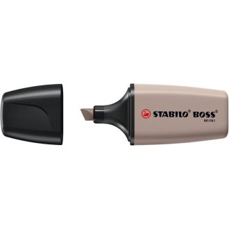   Szövegkiemelő, 1-4 mm, STABILO "Boss Mini Nature vibes", melegszürke