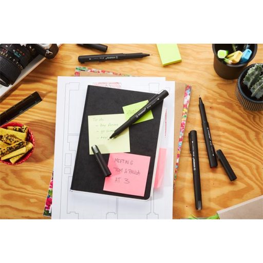 Tűfilc, 0,4 mm, STABILO "dr!ver", zöld