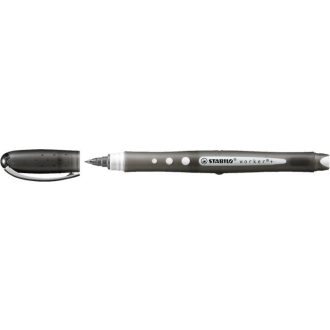   Rollertoll, 0,5 mm, STABILO "Worker+Colorful", fekete