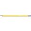 Grafitceruza radírral, HB, hatszögletű, STABILO "Pencil 160", sárga