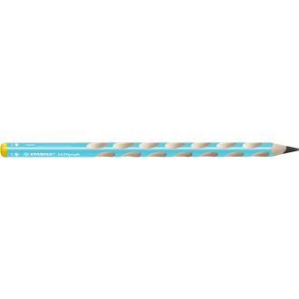   Grafitceruza, HB, háromszögletű, balkezes, STABILO, "EASYgraph", kék