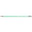 Grafitceruza radírral, HB, hatszögletű, STABILO "Swano Pastel", zöld