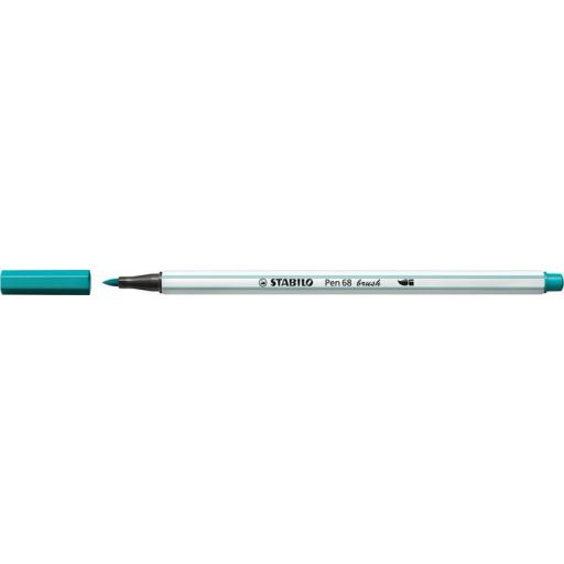 Ecsetirón, STABILO "Pen 68 brush", türkizkék