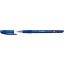 Golyóstoll, 0,45 mm, kupakos, STABILO "Exam Grade", kék
