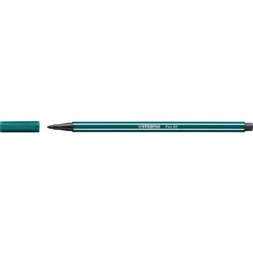 Filctoll, 1 mm, STABILO "Pen 68", türkizzöld