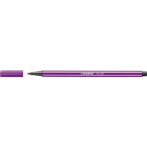Filctoll, 1 mm, STABILO "Pen 68", orgona lila
