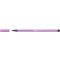 Filctoll, 1 mm, STABILO "Pen 68", pasztell-lila