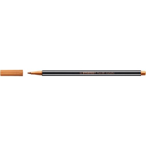 Filctoll, 1,4 mm, STABILO "Pen 68 metallic", bronz