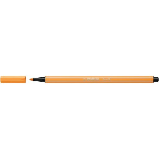 Filctoll, 1 mm, STABILO "Pen 68", papaya