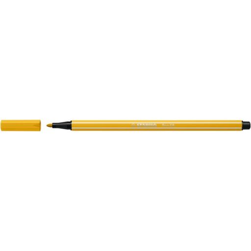 Filctoll, 1 mm, STABILO "Pen 68", curry