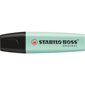   Szövegkiemelő, 2-5 mm, STABILO "BOSS original Pastel", türkiz