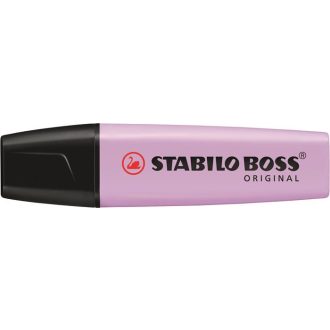   Szövegkiemelő, 2-5 mm, STABILO "BOSS original Pastel", lila