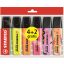 Szövegkiemelő készlet, 2-5 mm, STABILO "Boss Original ", 4+2 különböző szín