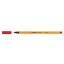 Tűfilc, 0,4 mm, STABILO "Point 88", piros