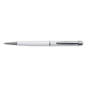   Golyóstoll, fehér "Lille Pen", fehér SWAROVSKI® kristállyal, 14cm, ART CRYSTELLA®