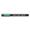 Dekormarker, 0,7 mm, UNI "Posca PC-1MR", zöld