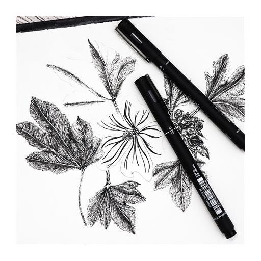 Rajzmarker, 0,05 mm, UNI PIN, fekete