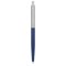 Golyóstoll, 0,24 mm, nyomógombos, ezüst színű klip, kék tolltest, ZEBRA "901", kék