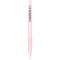 Golyóstoll, 0,27 mm, nyomógombos, rózsaszín tolltest, ZEBRA "Z-Grip Pastel", kék