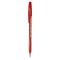 Golyóstoll, 0,21 mm, kupakos, ZEBRA "H-8000", piros